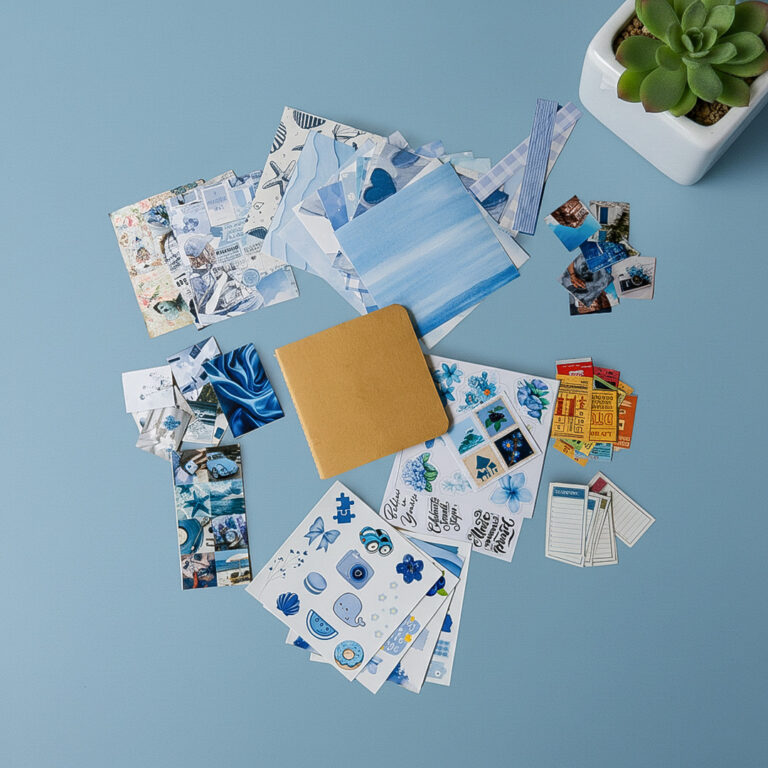 'Blue journaling kit by Inkle'