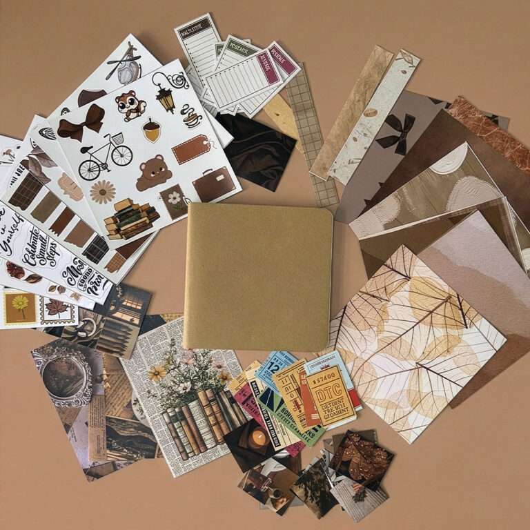 'Brown journaling kit by Inkle'