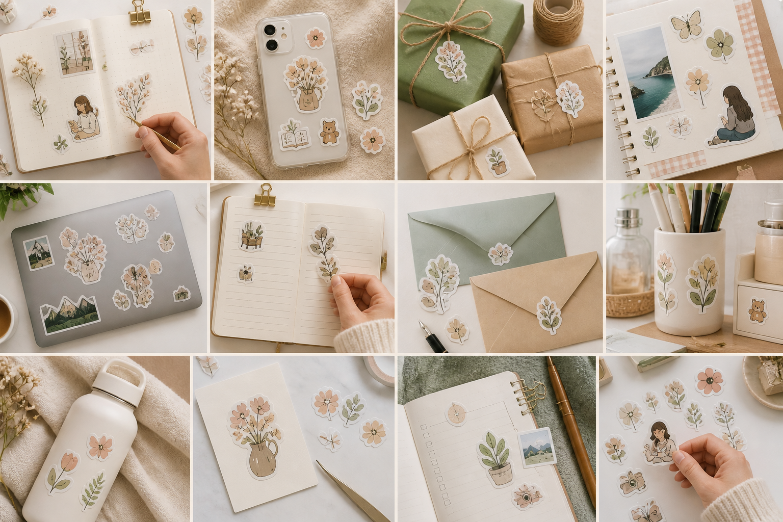 10 Creative Ways to Use Stickers (Beyond Just Planners)