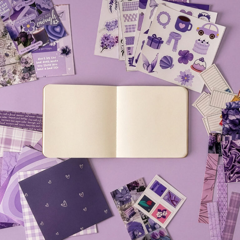'Purple journaling kit by Inkle'