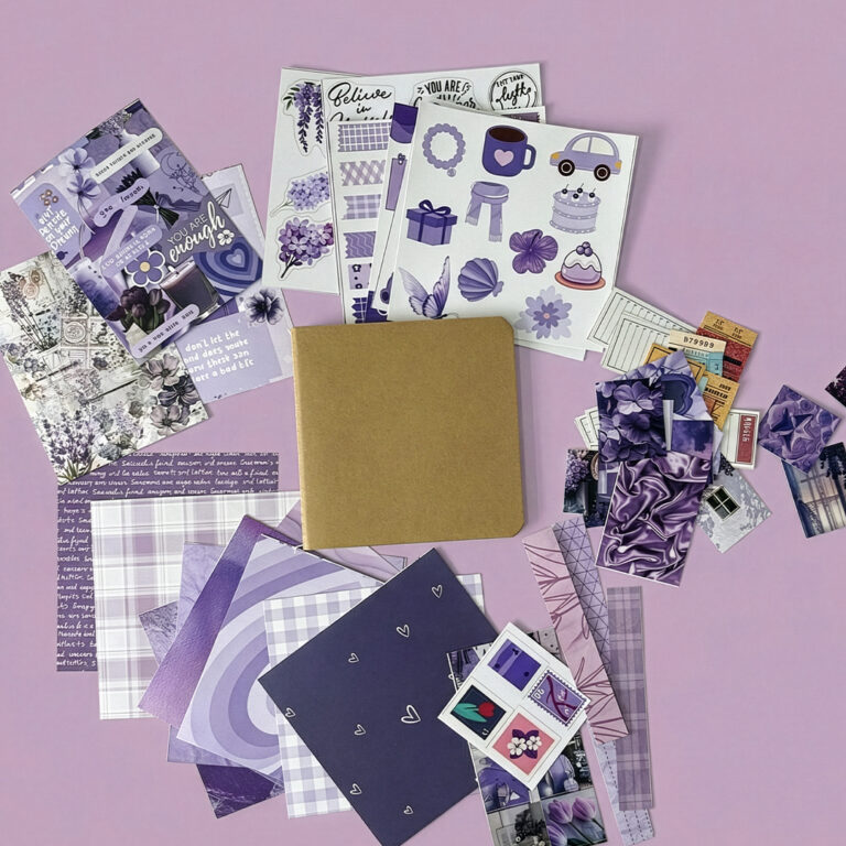 'Purple journaling kit by Inkle'