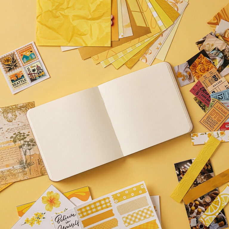 'Yellow journaling kit by Inkle'