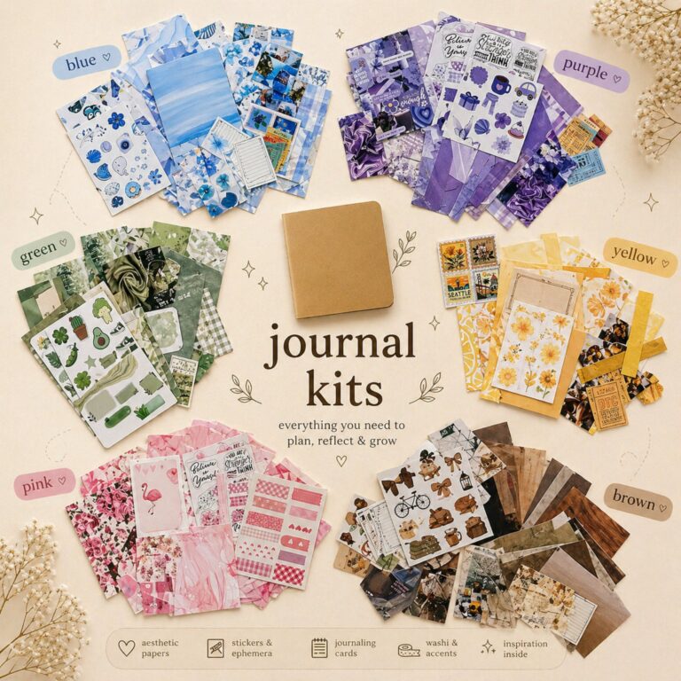 'Inkle journal kits for creative journaling'