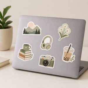 Affordable and cute laptop stickers