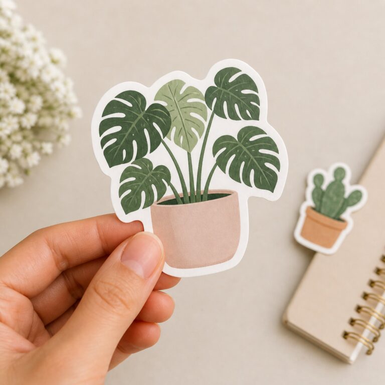 'Die cut stickers by Inkle for journals and planners'