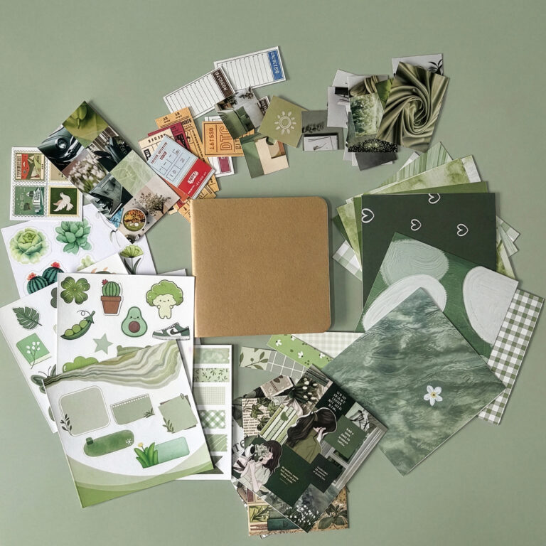 'Green journaling kit by Inkle'